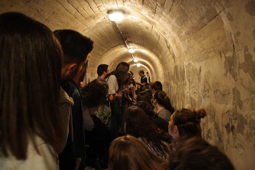 War bunkers in barcelona